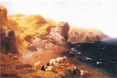 Penliech, Carnarvonshire, from magazine or book source unknown by William Davies